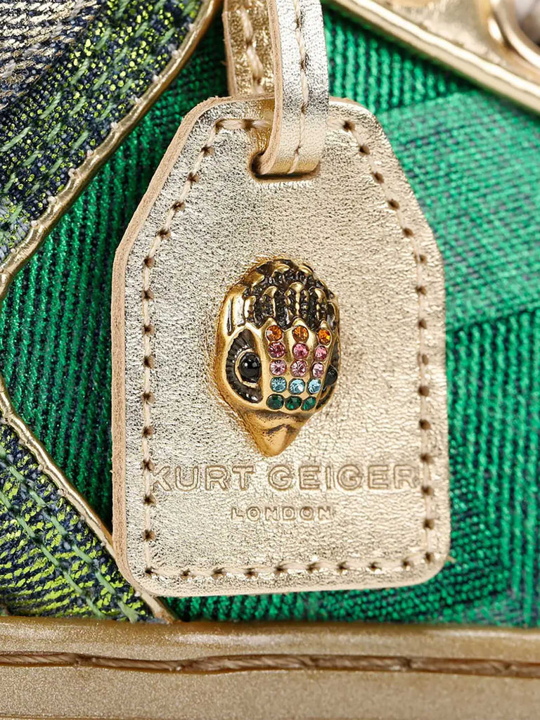 KURT GEIGER sneakers donna southbank tag suede beige