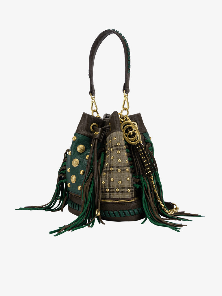 LA CARRIE borsa a spalla donna legacy marrone