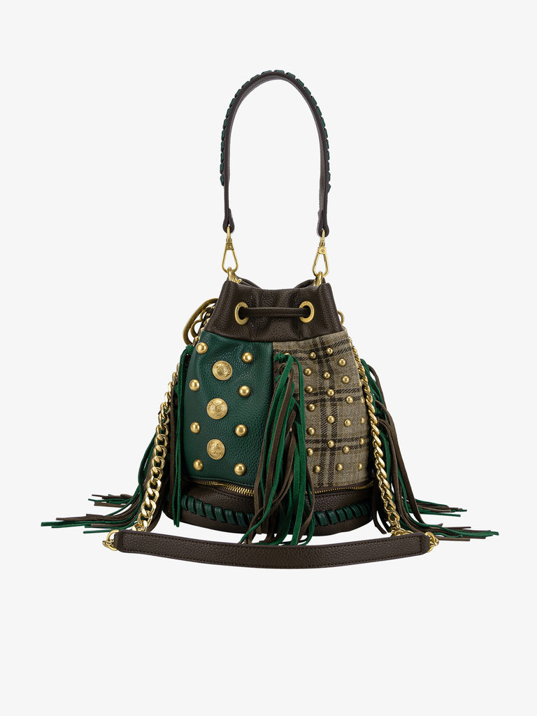 LA CARRIE borsa a spalla donna legacy marrone