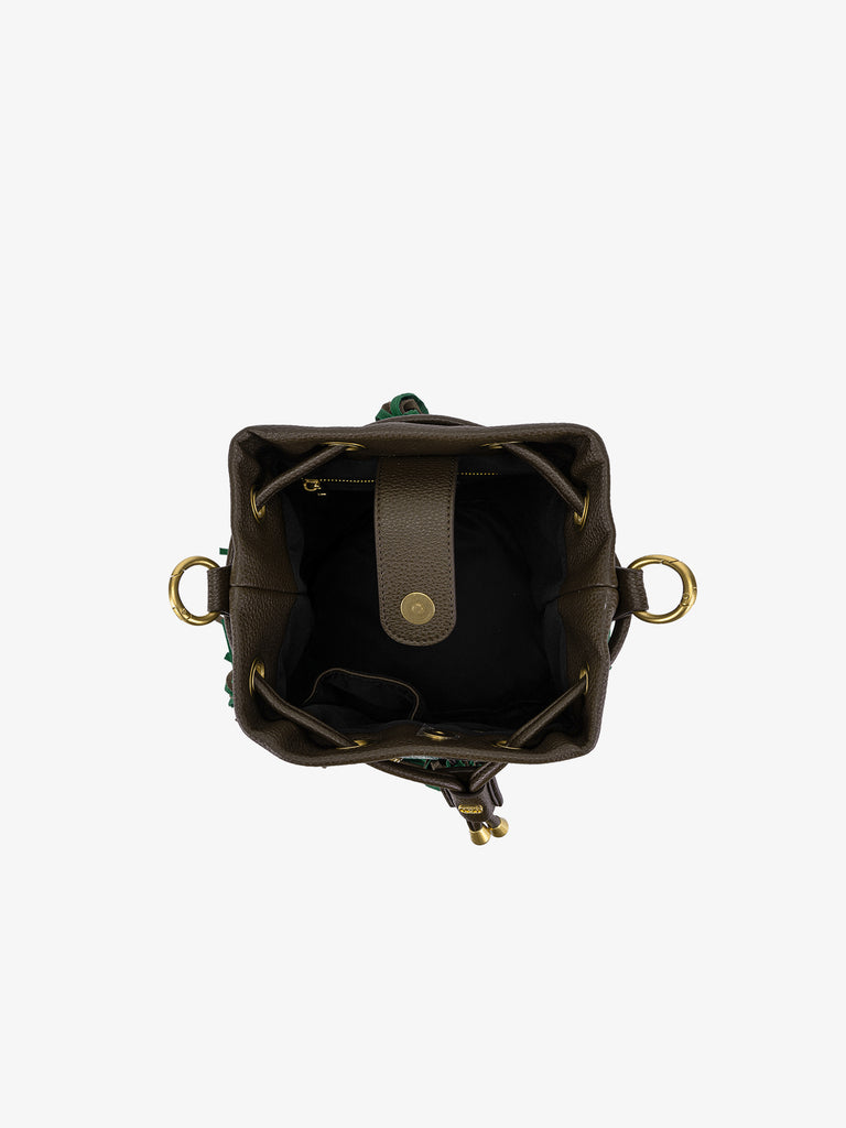 LA CARRIE borsa a spalla donna legacy marrone