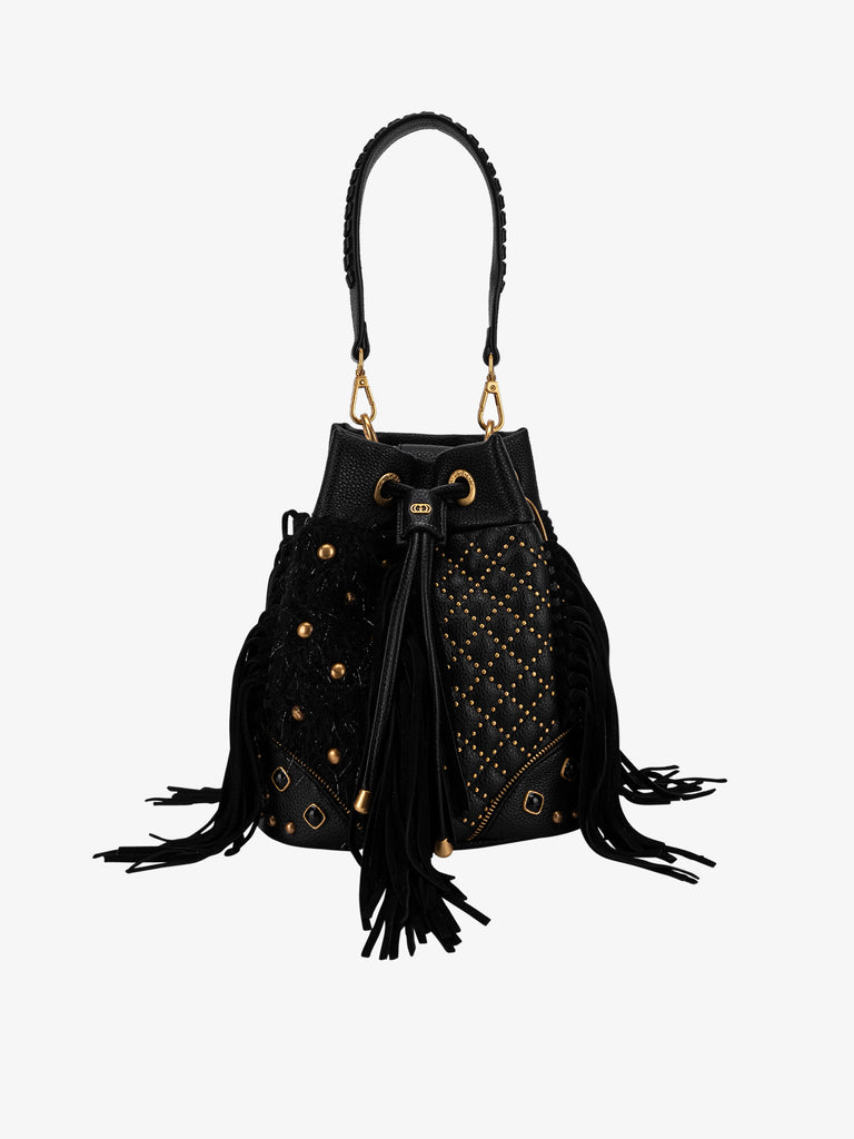 LA CARRIE borsa a spalla donna legacy nero