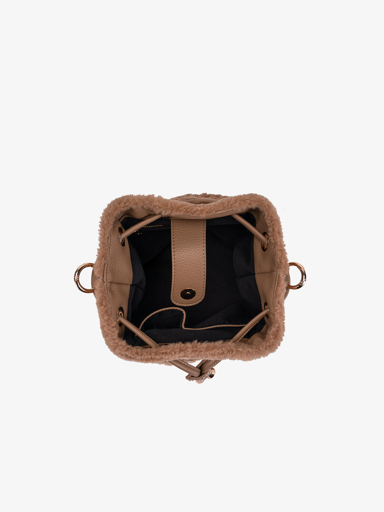 LA CARRIE borsa a spalla donna andromeda beige