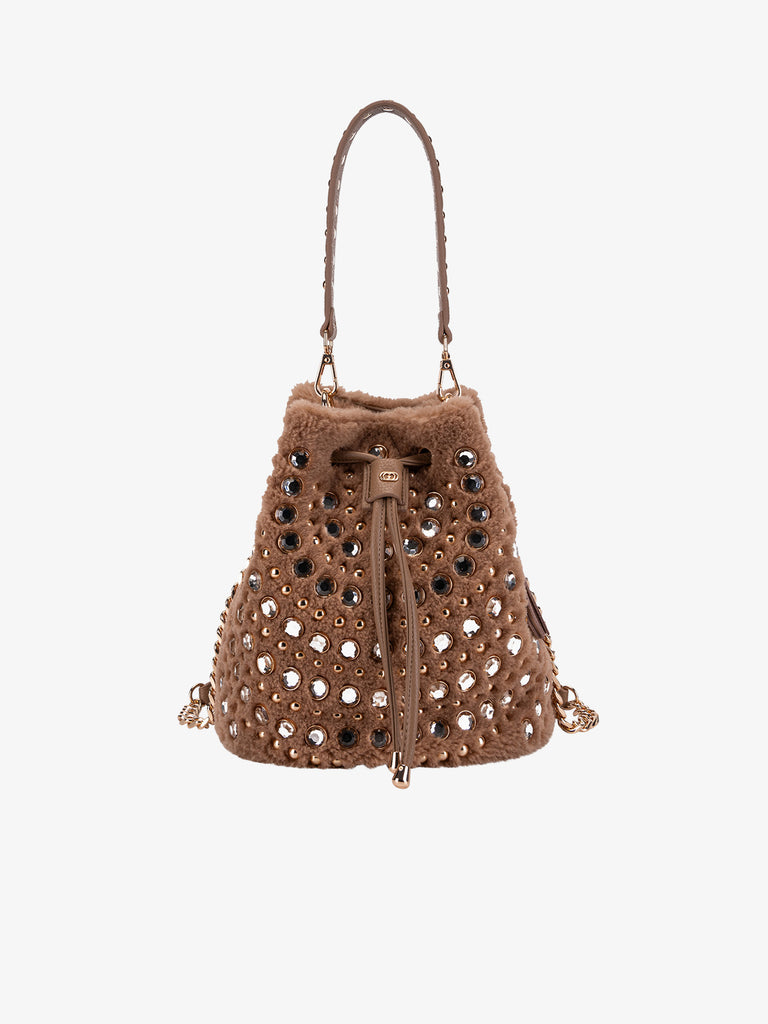 LA CARRIE borsa a spalla donna andromeda beige