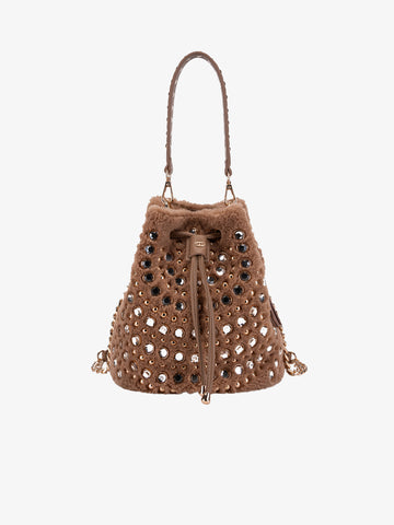 LA CARRIE borsa a spalla donna andromeda beige