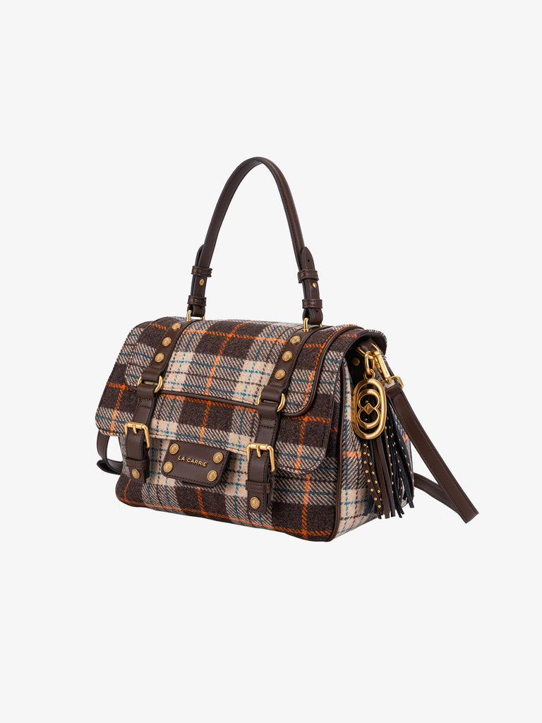 LA CARRIE borsa a spalla donna atena beige