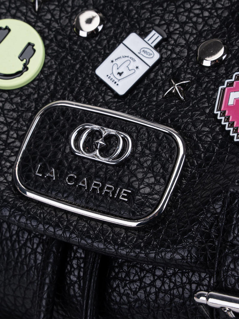 LA CARRIE zaino donna smiles nero