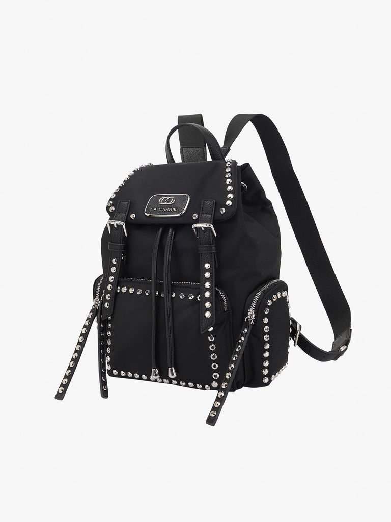 LA CARRIE zaino donna dark wave nero