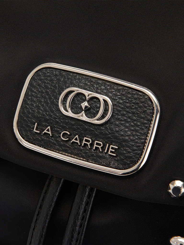 LA CARRIE zaino donna dark wave nero