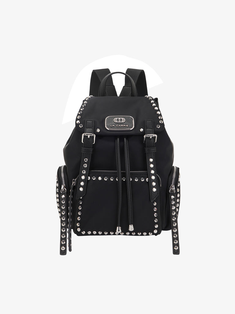 LA CARRIE zaino donna dark wave nero