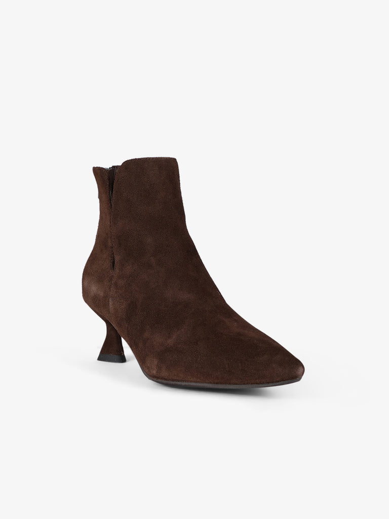 LA VITRINA tronchetti donna assisi 50 pelle marrone