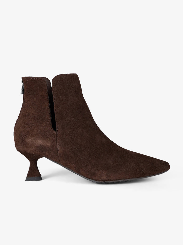 LA VITRINA tronchetti donna assisi 50 pelle marrone