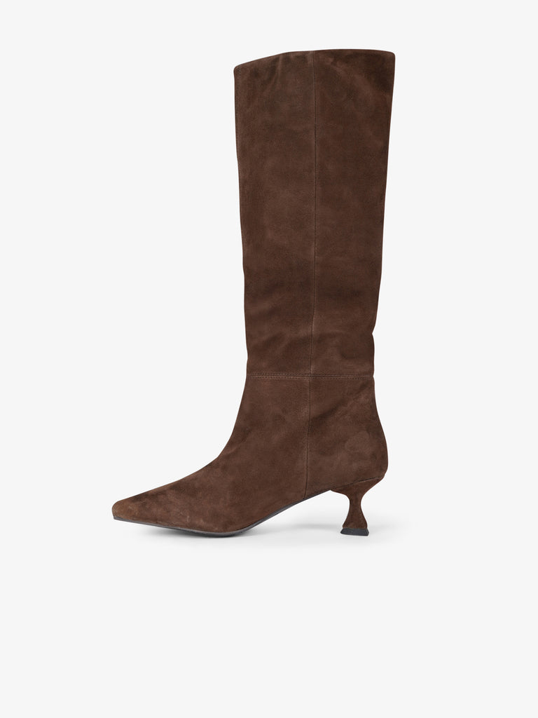 LA VITRINA stivali donna asti 50 pelle marrone