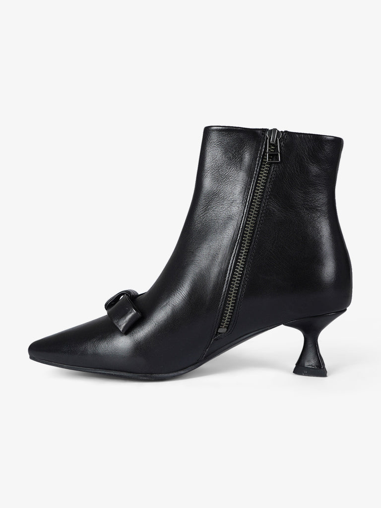 LA VITRINA tronchetti donna furore 50 pelle nero