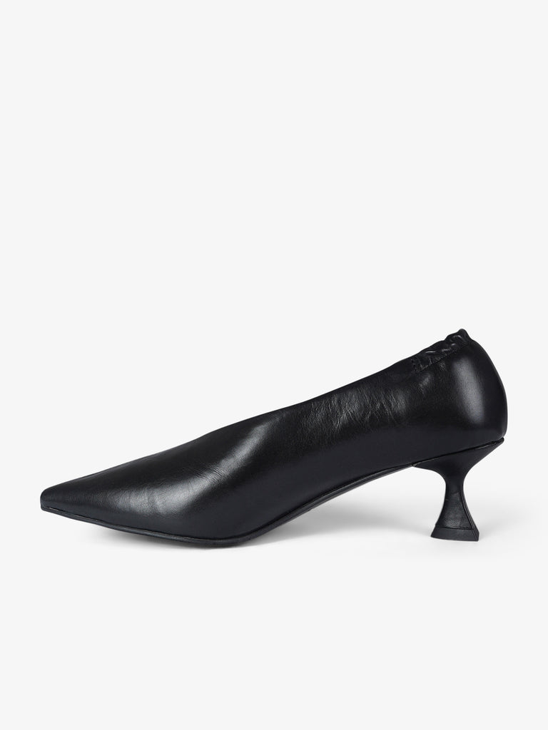 LA VITRINA décolleté donna pamplona 50 pelle nero