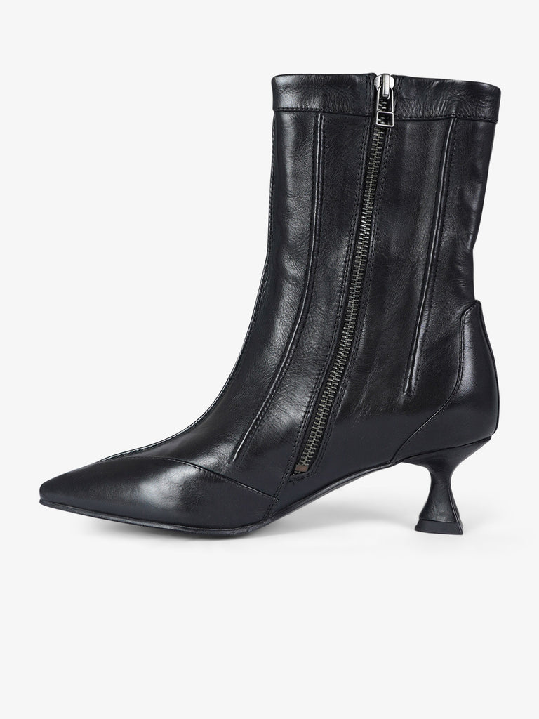 LA VITRINA stivaletti donna pisa 50 pelle nero