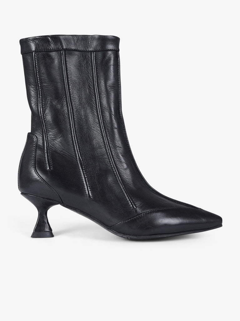 LA VITRINA stivaletti donna pisa 50 pelle nero