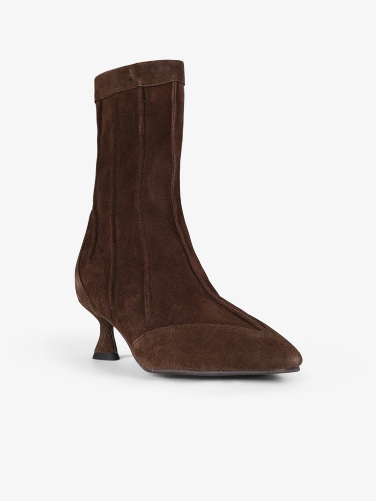 LA VITRINA stivaletti donna pisa 50 pelle marrone