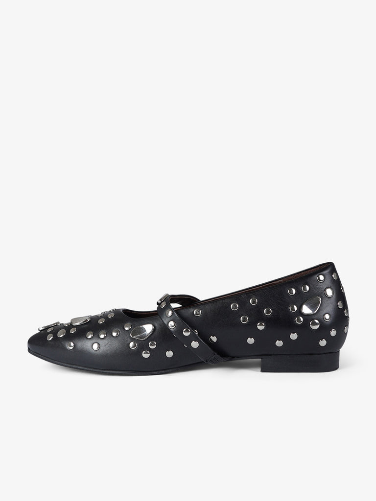 LA VITRINA ballerine donna riccione 10 pelle nero