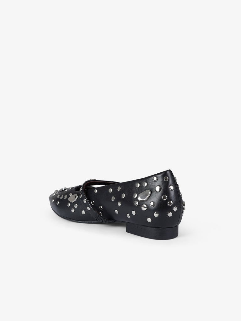 LA VITRINA ballerine donna riccione 10 pelle nero