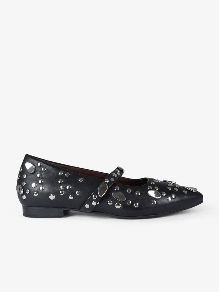 LA VITRINA ballerine donna riccione 10 pelle nero