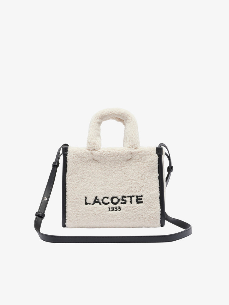 LACOSTE borsa a mano donna piccola heritage beige