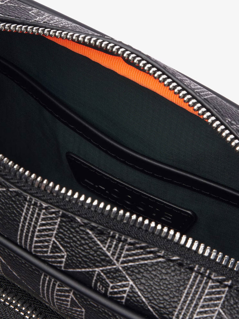 LACOSTE borsello uomo the blend pvc grigio