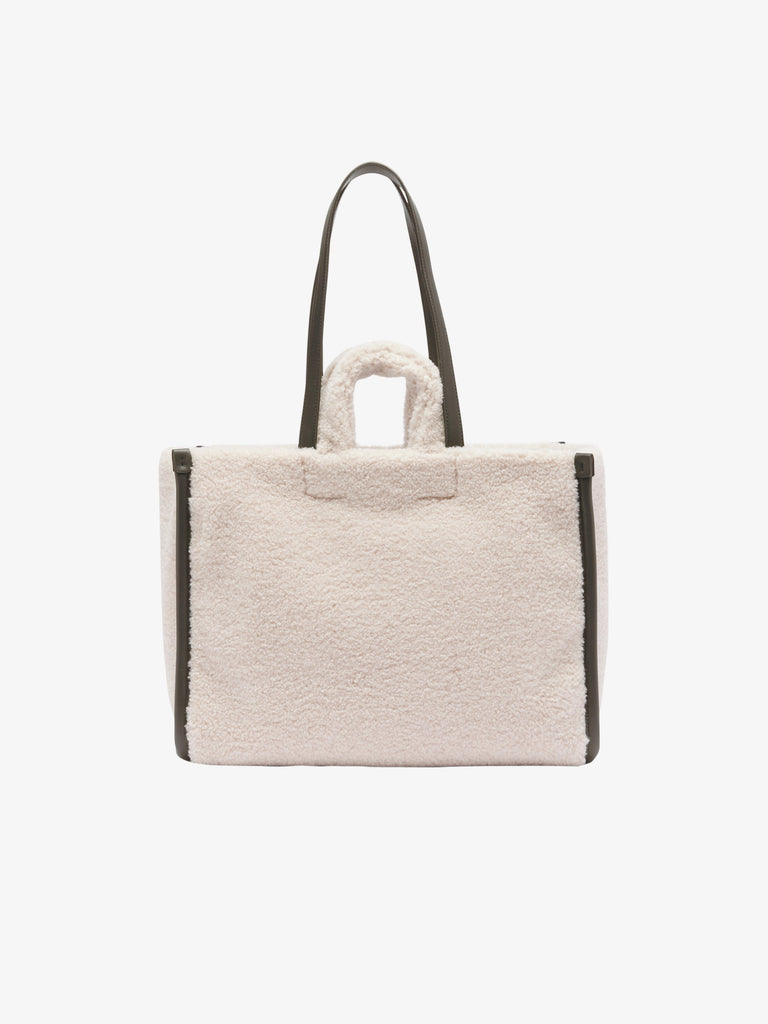 LACOSTE borsa a mano donna heritage lars beige