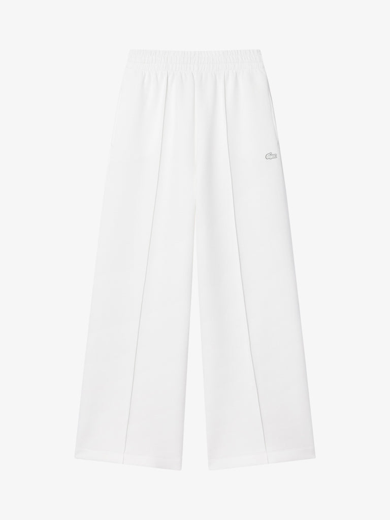 LACOSTE joggers della tuta donna bianco cotone