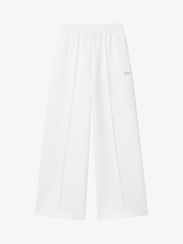LACOSTE joggers della tuta donna bianco cotone