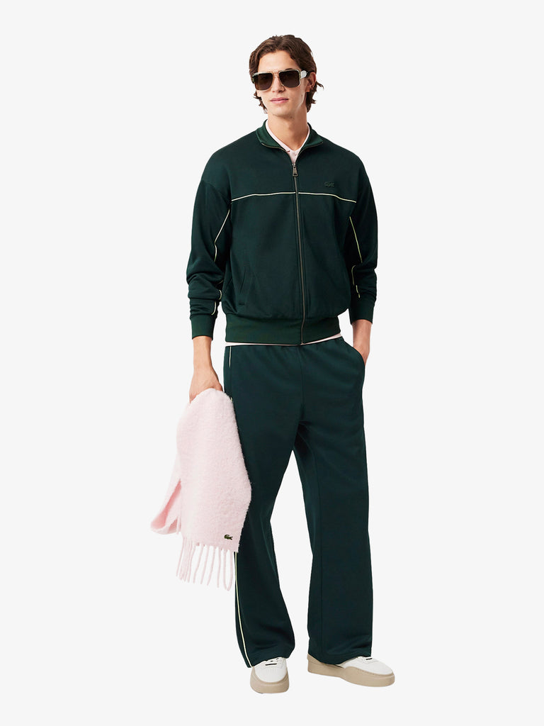 LACOSTE joggers sportivo in raso uomo verde