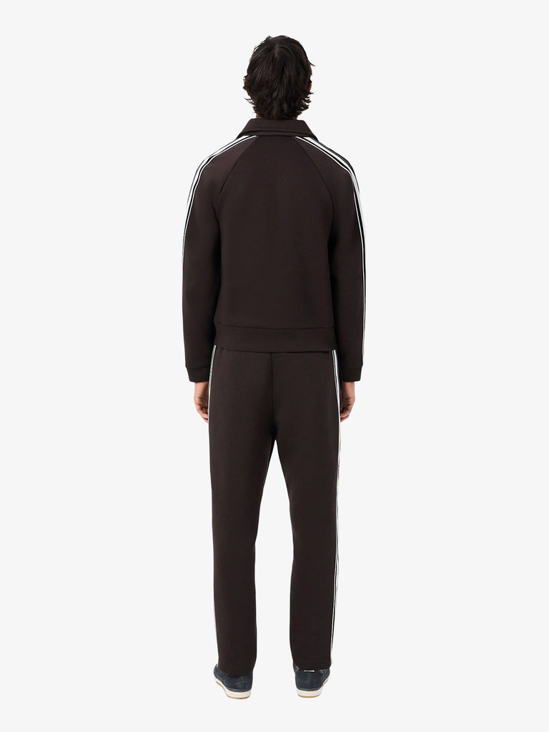 LACOSTE joggers felpati made in france uomo marrone