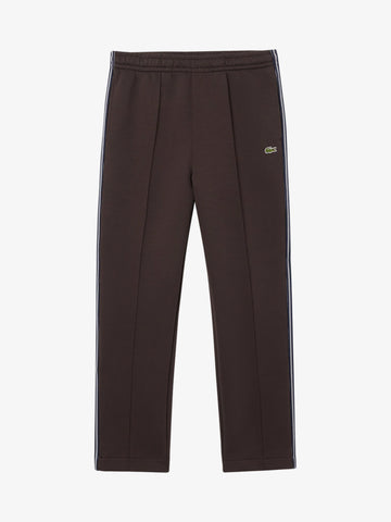 LACOSTE joggers felpati made in france uomo marrone