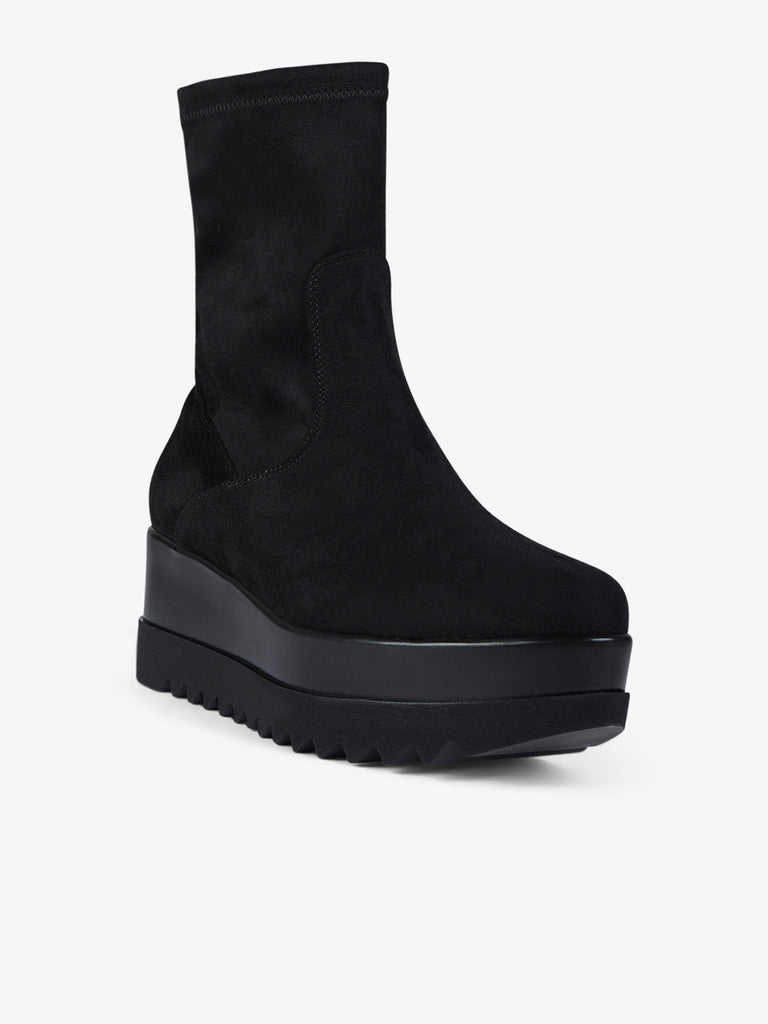 LORENZO MARI tronchetti donna clea 08 suede nero