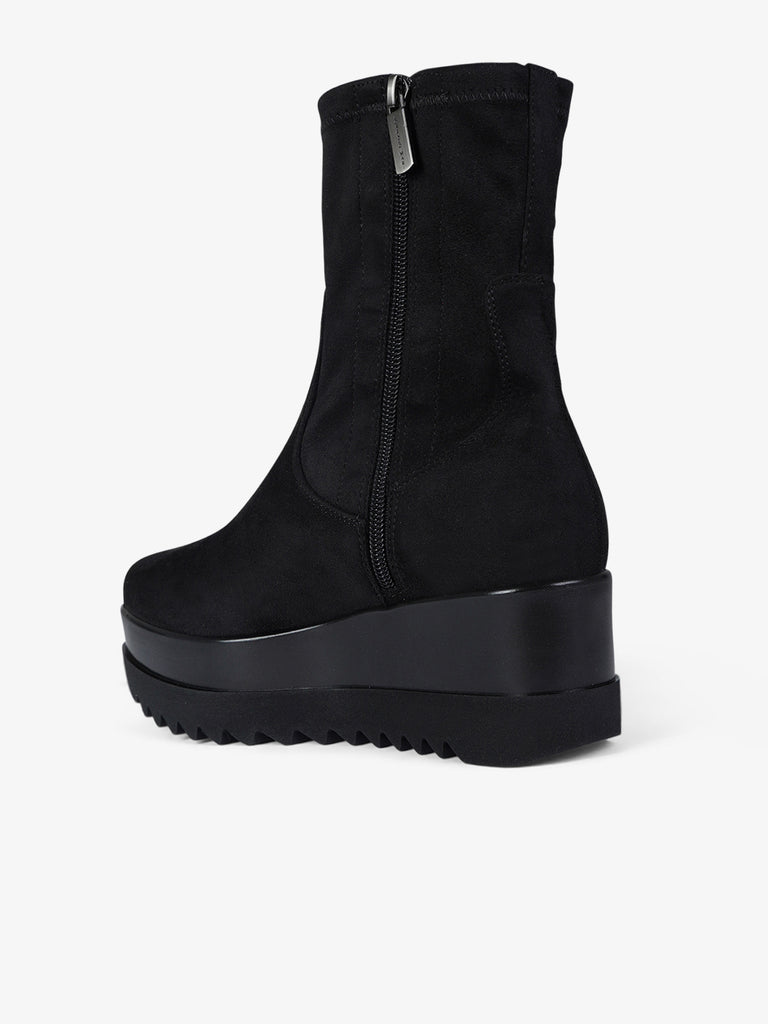 LORENZO MARI tronchetti donna clea 08 suede nero