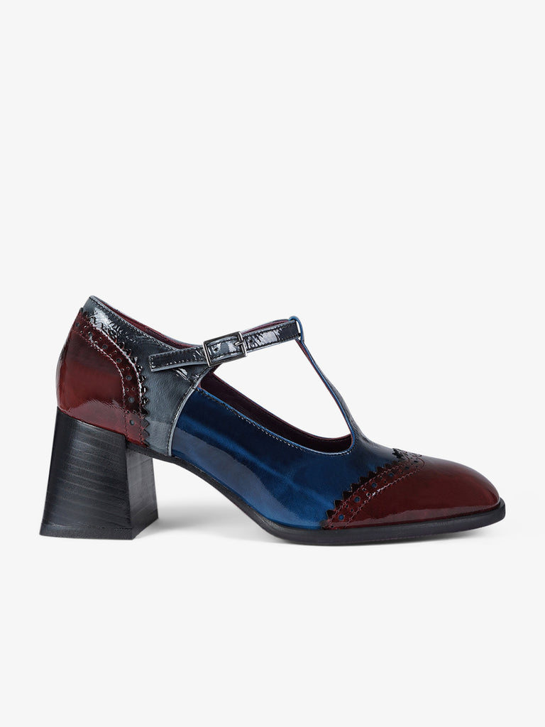 LORENZO MARI mocassini donna mary jane denise 01 pelle