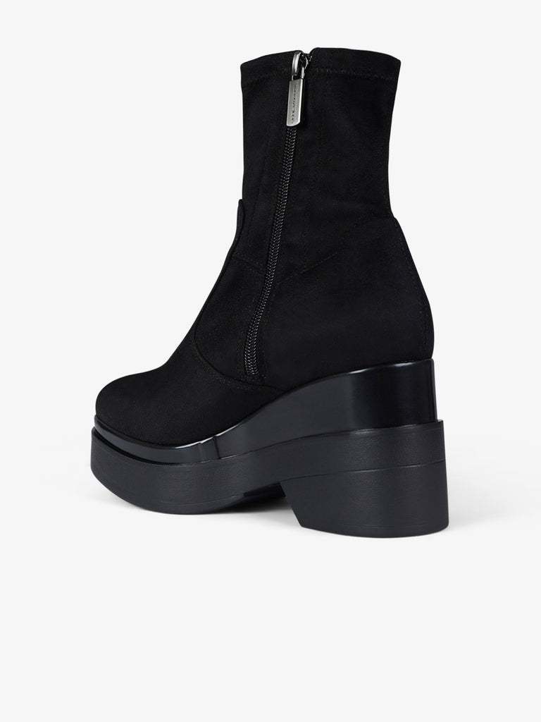 LORENZO MARI tronchetti donna polly 02 suede nero