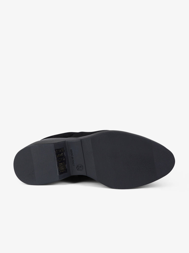 LORENZO MARI tronchetti donna polly 02 suede nero