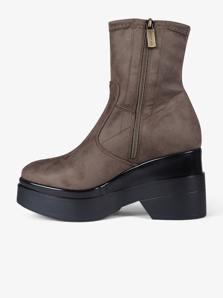 LORENZO MARI tronchetti donna polly 02 suede beige
