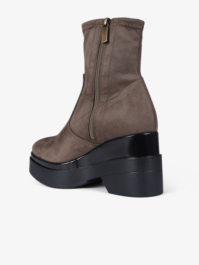 LORENZO MARI tronchetti donna polly 02 suede beige