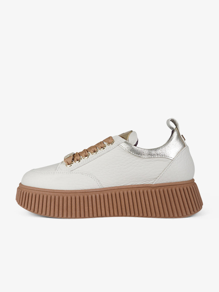 LORENZO MARI scarpe basse donna sally 26 pelle beige