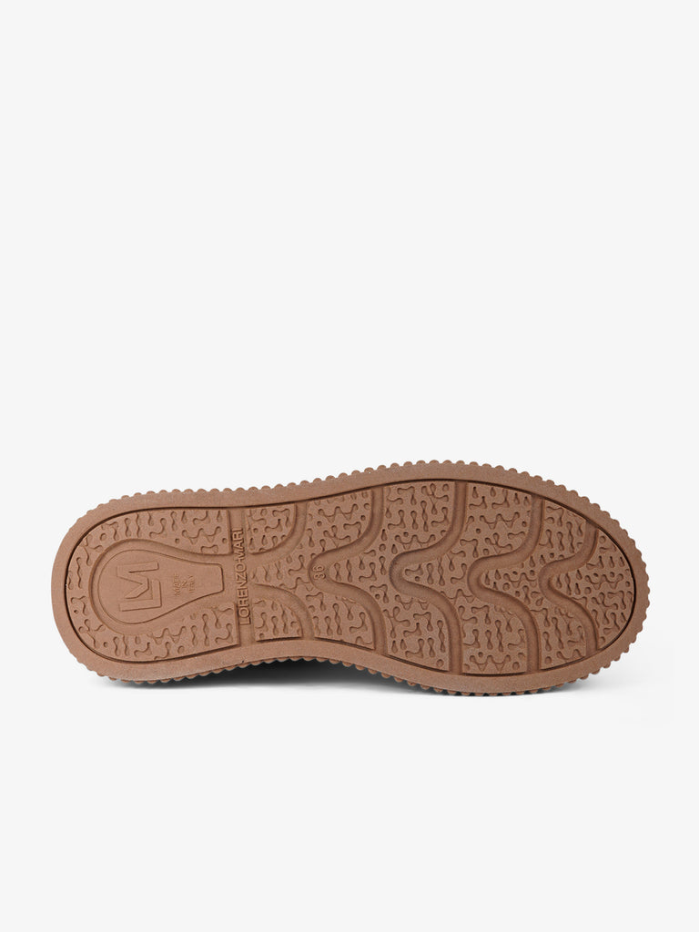 LORENZO MARI scarpe basse donna sally 26 pelle beige