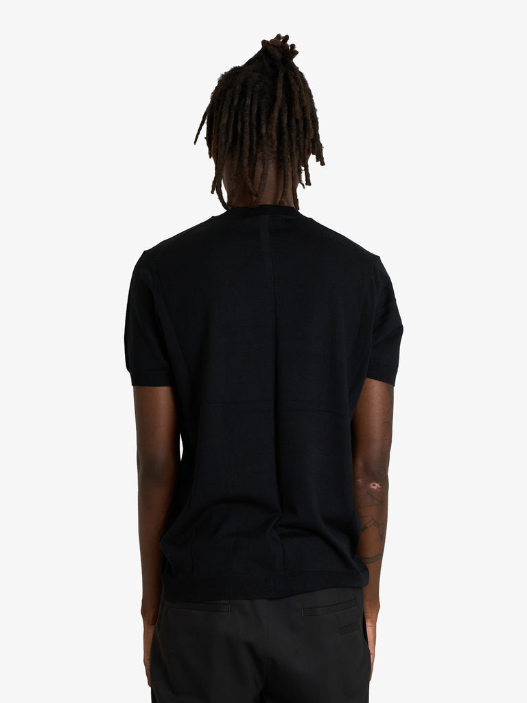 LOW BRAND maglieria uomo nero lana