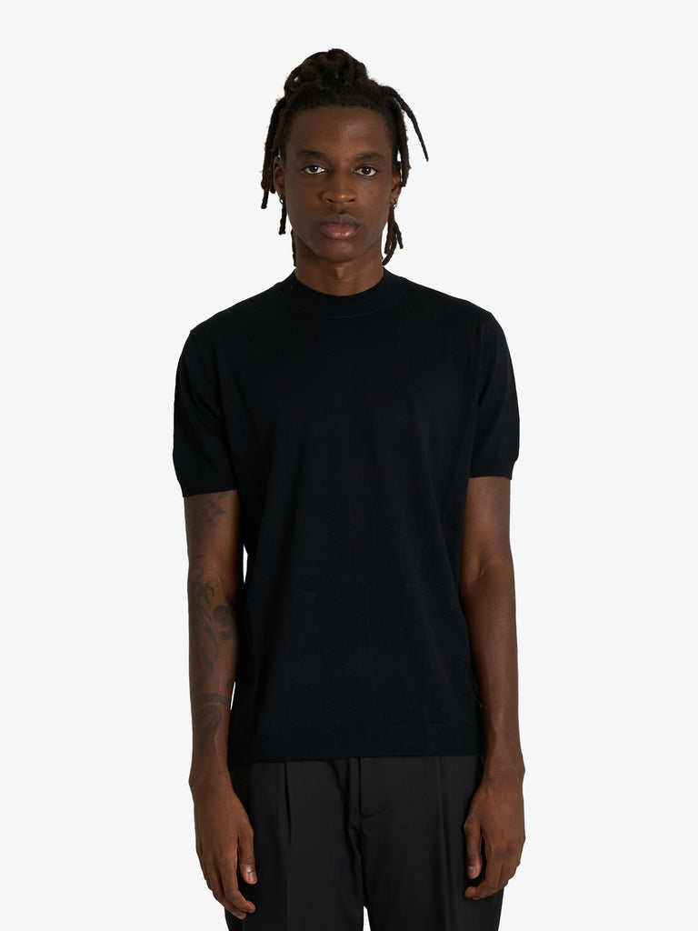 LOW BRAND maglieria uomo nero lana