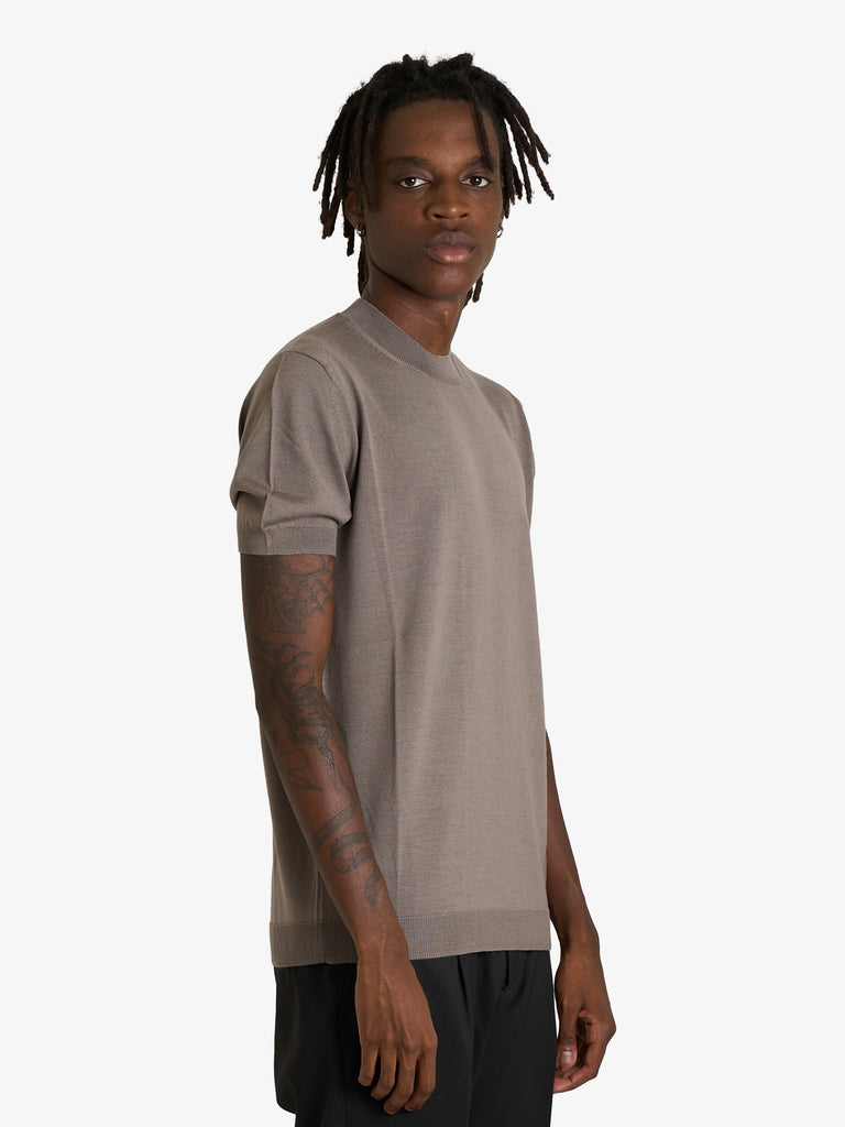 LOW BRAND maglieria uomo marrone lana