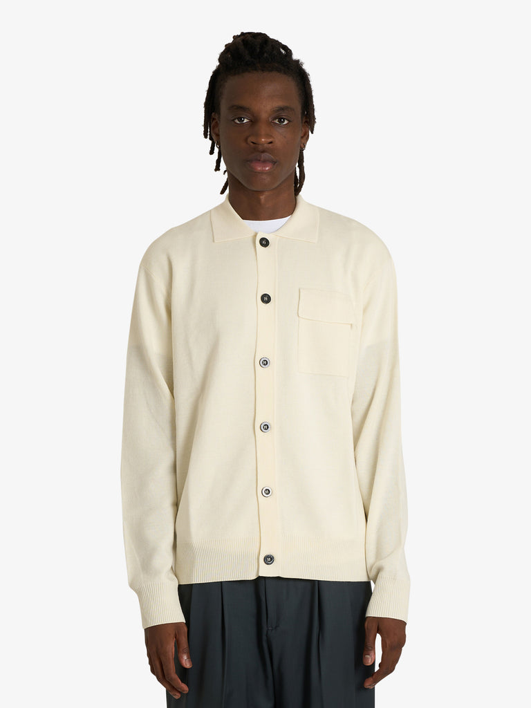 LOW BRAND cardigan L1MFW25266737 uomo panna lana