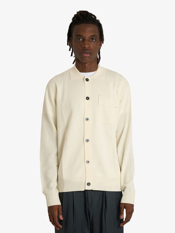 LOW BRAND cardigan L1MFW25266737 uomo panna lana
