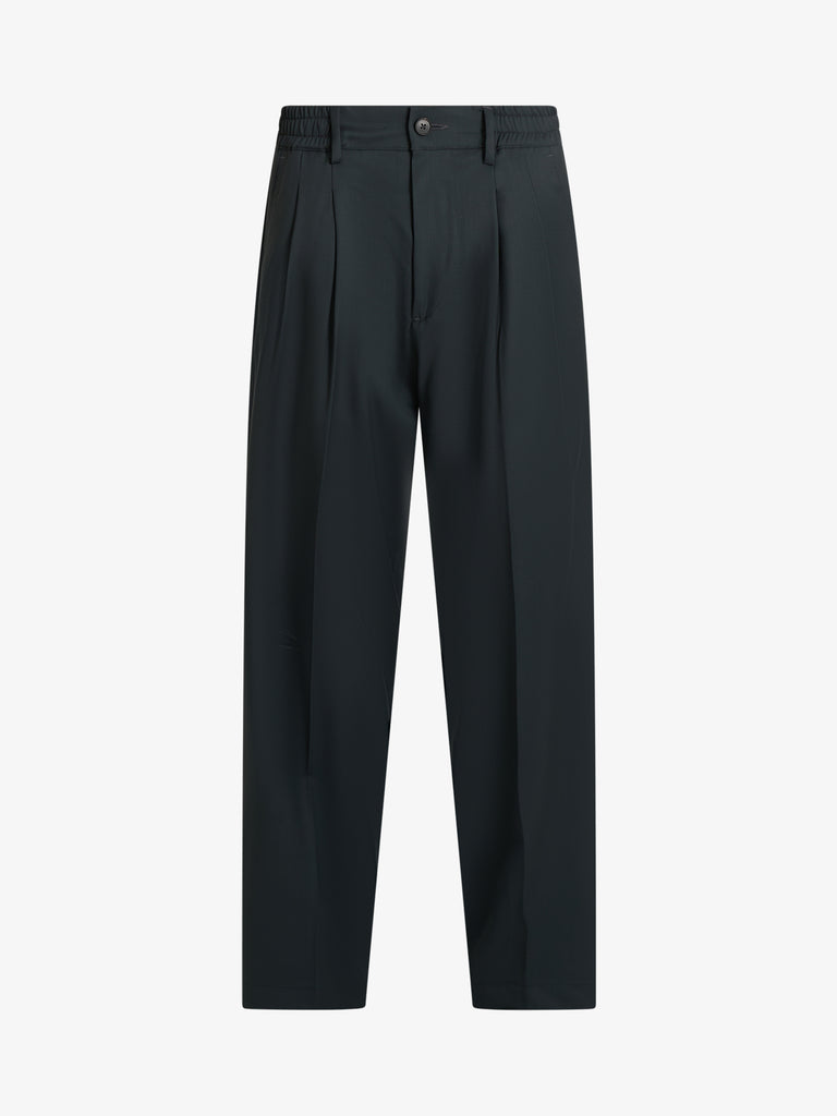 LOW BRAND pantalone zen uomo verde lana