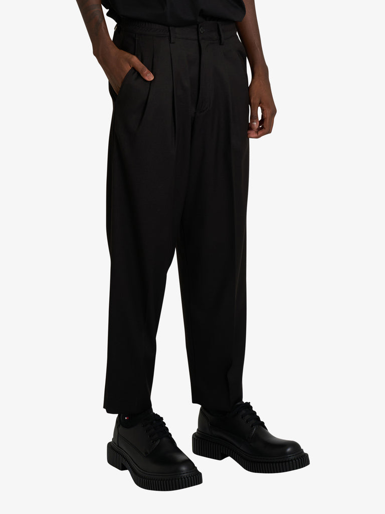LOW BRAND pantalone zen uomo nero