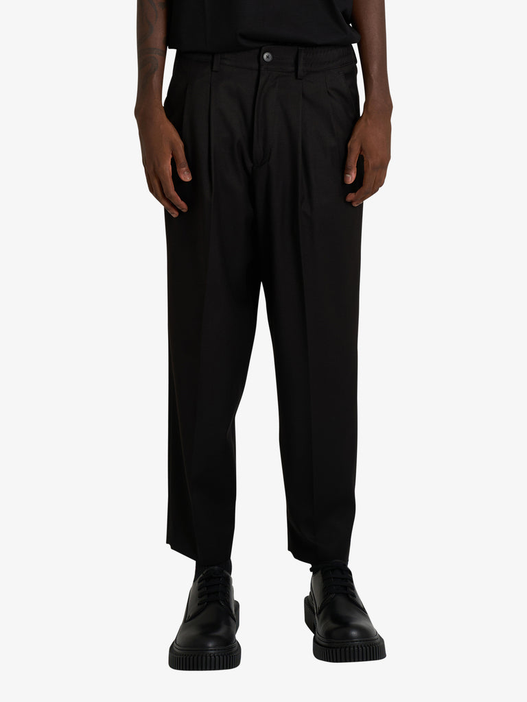 LOW BRAND pantalone zen uomo nero