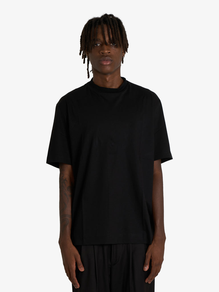 LOW BRAND t-shirt uomo nero cotone